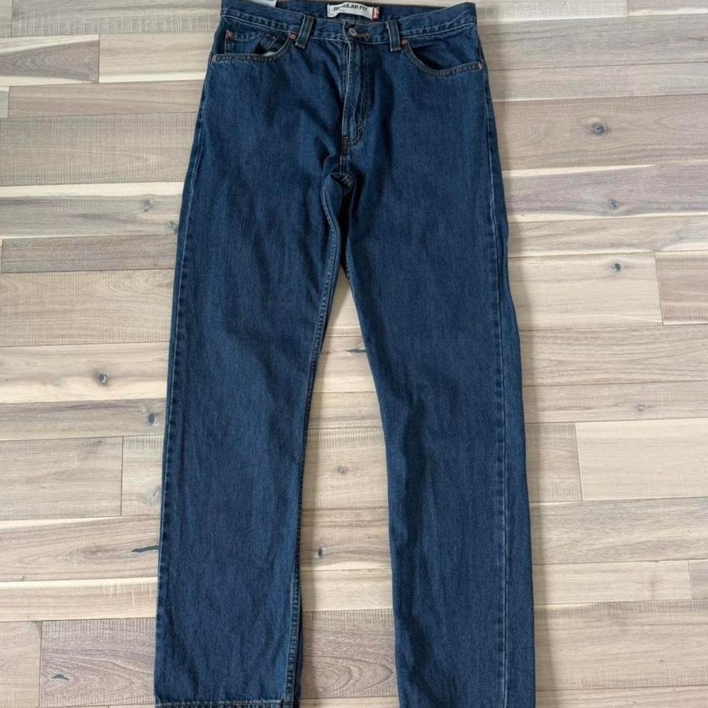 Y2K 2000s Levi's 505 blue jeans Size 34/34  #denim #90s